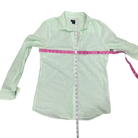 J Crew 100% Cotton Button Up Top Size S - Picture 4 of 7